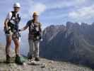 Ich und Axel auf der Großen Gamswiesenspitze, 2.486 m