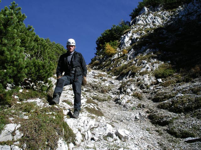 Erich zwischen Tegoska gora und Pischenzasattel (8.Okt.)