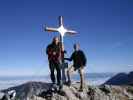 Erich und ich am Koschutnikturm, 2.136 m (8.Okt.)