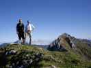 Erich und ich am Lärchenberg, 2.080 m (8.Okt.)