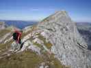 Robert zwischen Kaiserschild-Klettersteig und Kaiserschild