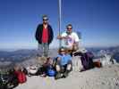 Robert, Irene und ich am Kaiserschild, 2.084 m