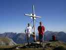 Ich und Robert am Hochkogel, 2.105 m