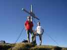 Robert und ich am Hochkogel, 2.105 m