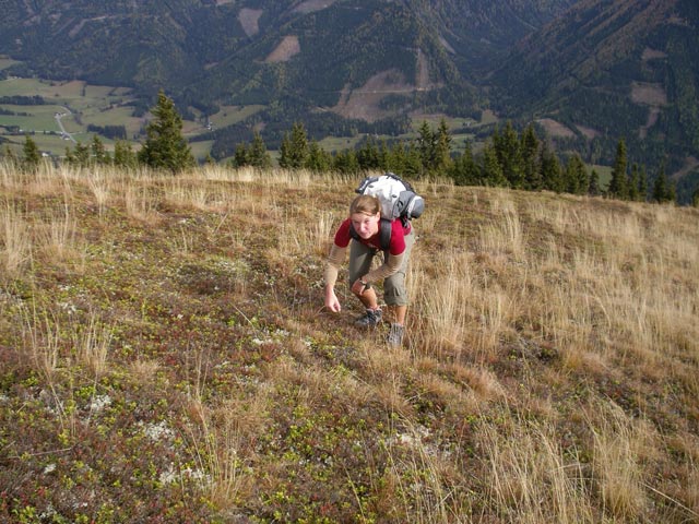 Doris zwischen St. Johann am Tauern und Eisenbeutel (21. Okt.)
