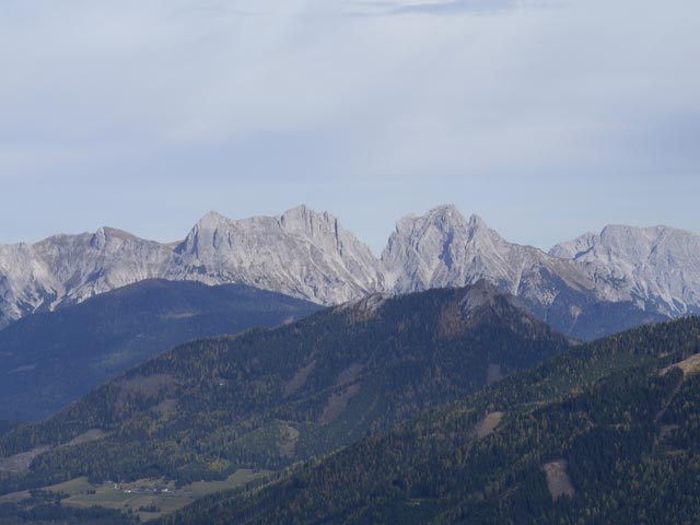 Gesäuseberge vom Eisenbeutel aus (21. Okt.)