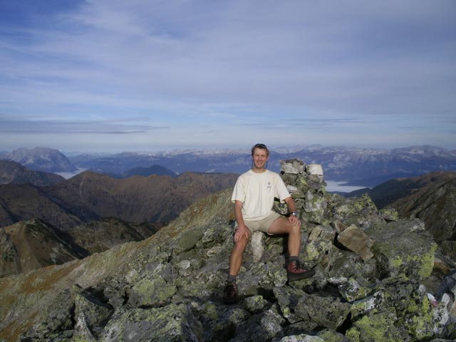 Ich am Kleinen Bösenstein, 2.395 m (22. Okt.)