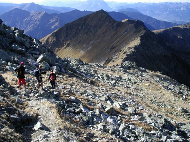 zwischen Hochhaide und Singsdorfer Alm (22. Okt.)