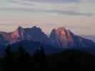 Gesäuseberge von der Edelrautehütte aus (21. Okt.)