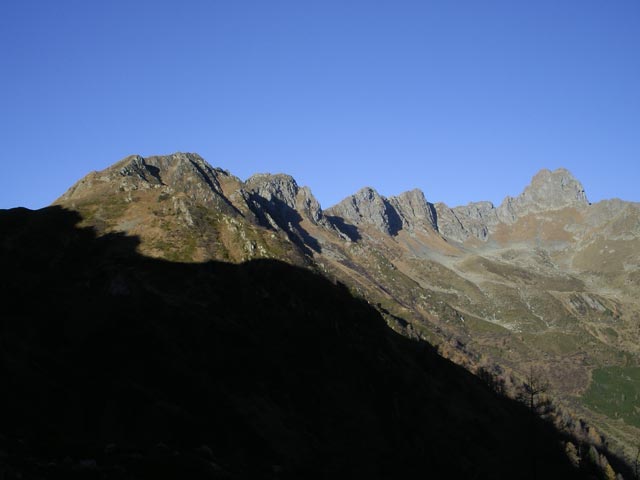 Kesselkofel, Niederl und Letterspitze (27. Okt.)