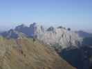 Kellerspitzen und Hohe Warte von der Raudenspitze aus (27. Okt.)