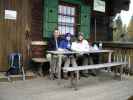 Ich, Daniela und Doris beim Hochangerschutzhaus, 1.304 m