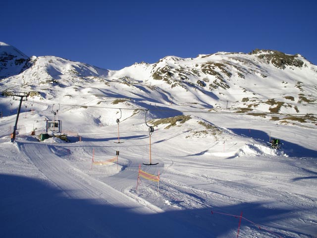Bergstation des Gratlifts