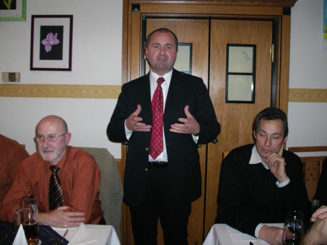 Harald im Gasthaus M&ouml;slinger