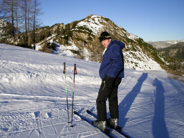 Erich auf der Großsee-Piste