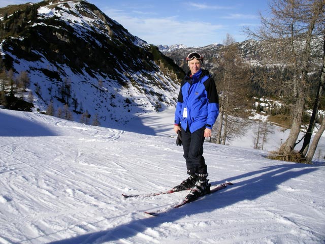 Ich auf der Gro&szlig;see-Piste