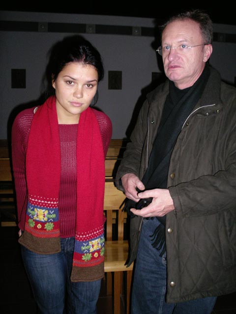Monika und Robert in der Pfarrkirche S&uuml;&szlig;enbrunn