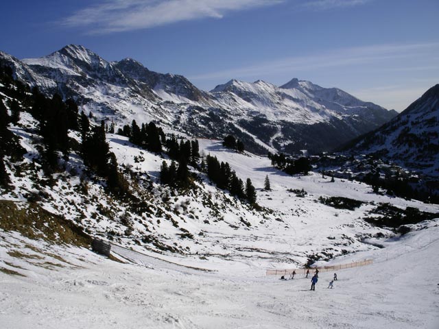 Abfahrt der Grünwaldkopfbahn