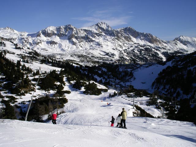 Abfahrt der Monte Flubahn