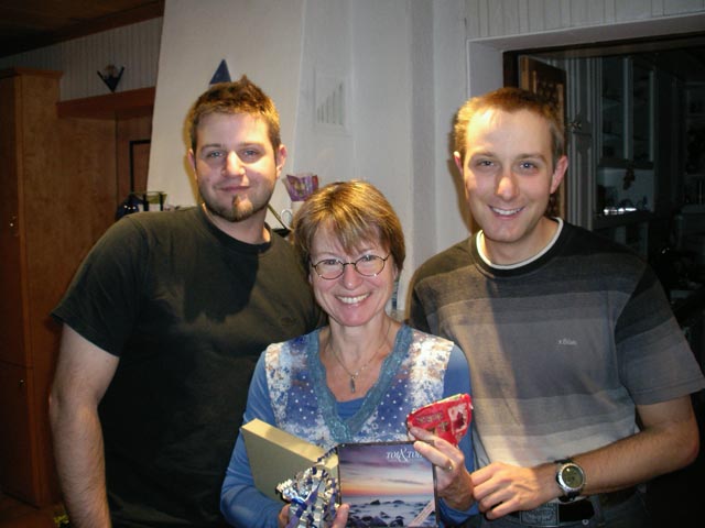 Markus, Mama und ich