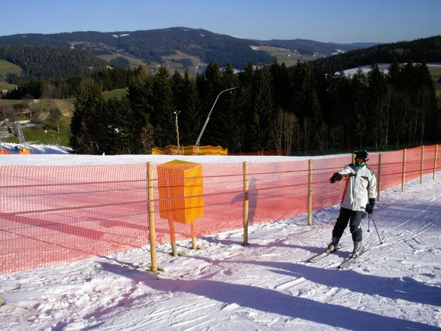 Daniela am &Uuml;bungslift