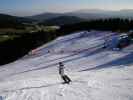 Daniela auf der südlichen Piste des Ochsenkopflifts