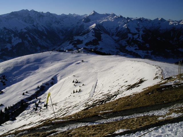 von der Schmittenh&ouml;he Richtung S&uuml;den (28. Dez.)