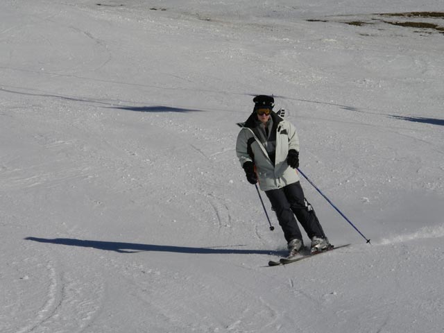 Daniela auf der Piste 'Jedermann' (28. Dez.)