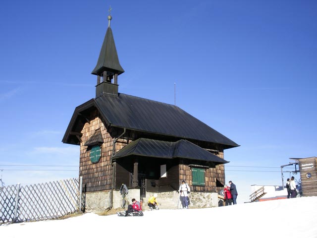Kapelle auf der Schmittenh&ouml;he (28. Dez.)