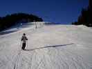 Daniela auf der Piste 'Hirschkogel' (27. Dez.)