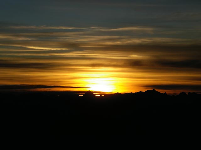 von der Gemeindealpe Richtung S&uuml;dwesten (31. Dez.)