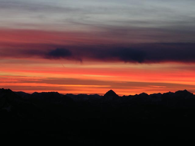 von der Gemeindealpe Richtung S&uuml;dwesten (31. Dez.)