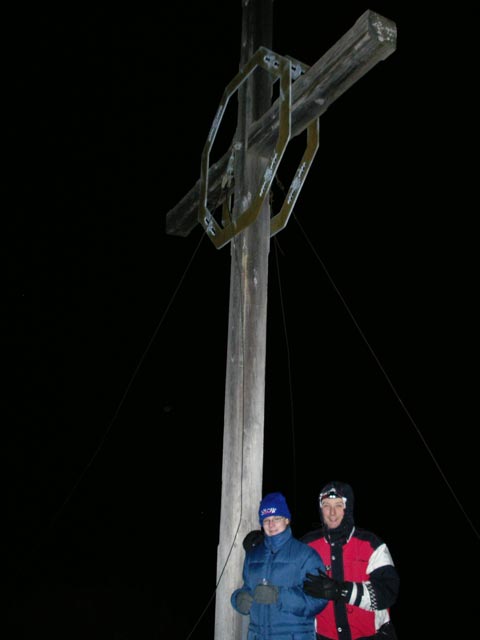 Daniela und ich auf der Gemeindealpe, 1.626 m (1. J&auml;n.)