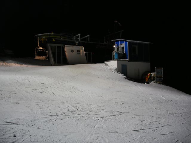 Bergstation der 4-er Sportbahn Blauer Blitz