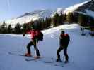 Andreas und Sonja bei der Bergstation des Sonnkogellifts