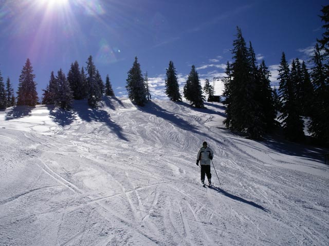 Daniela auf der Spitzplaneck-Ost