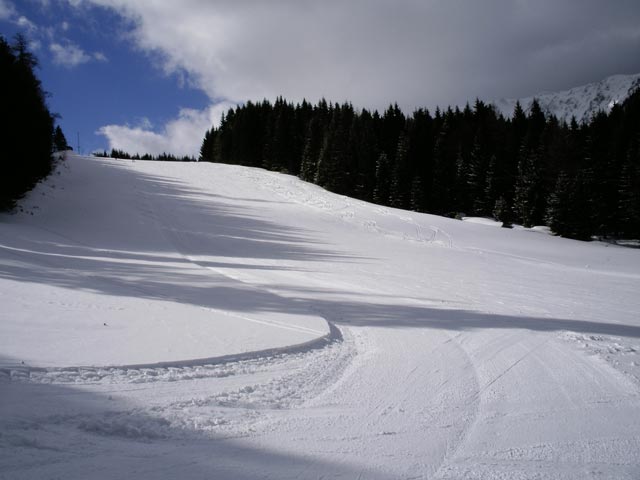 Abfahrt des Gaiberglifts I