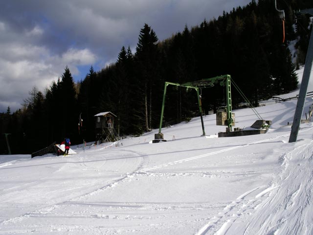 Bergstation des Gaiberglifts I