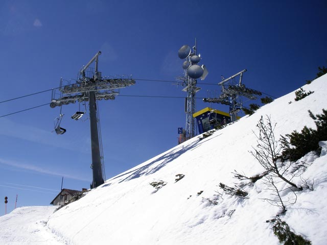 Bergstation der Gipfelbahn