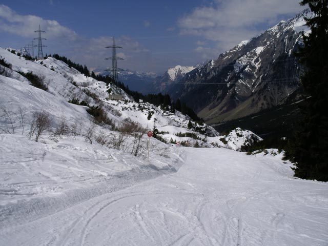 Abfahrt Mittelstation - Passage Stuben