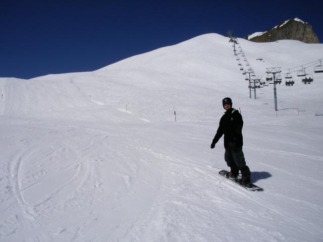 Markus auf der Piste 68 (16. Apr.)