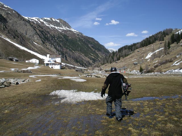 Markus auf der Piste 40 (16. Apr.)