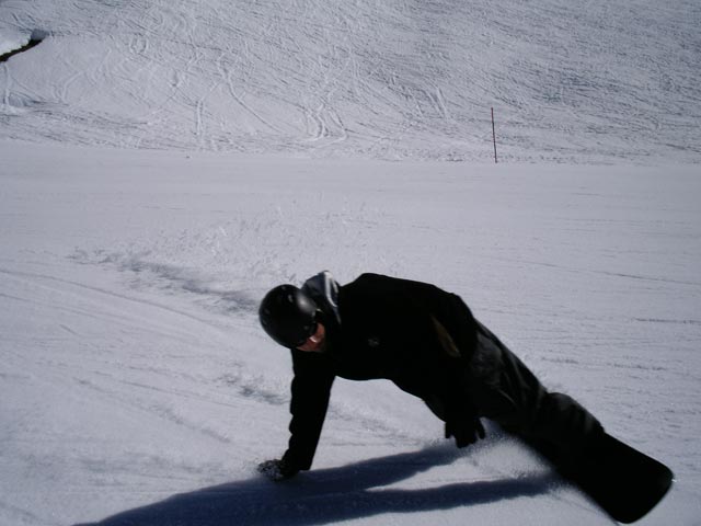 Markus auf der Piste 65 (17. Apr.)