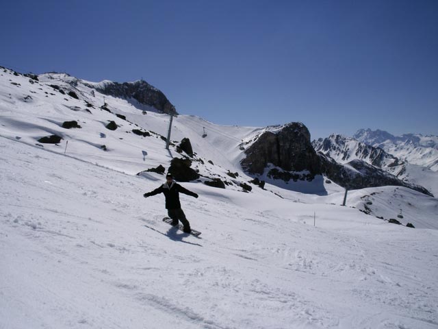 Markus auf der Piste 11 (17. Apr.)