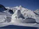 Eisskulptur auf der Idalpe (17. Apr.)