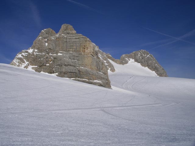 Dirndl und Niederer Dachstein von Gjaidsteinsattel aus