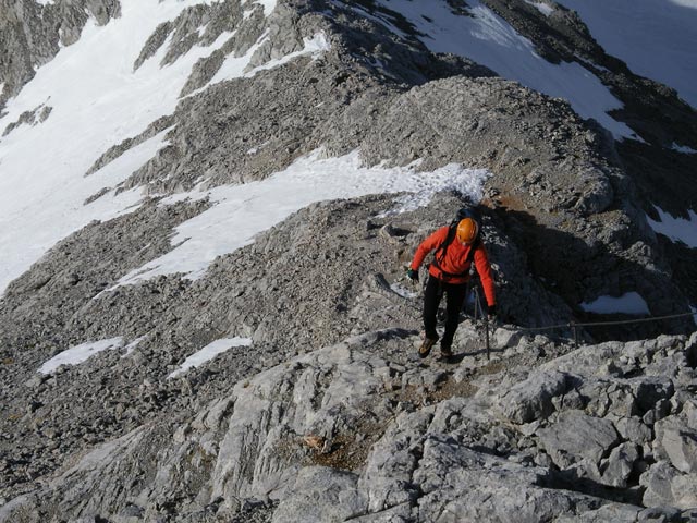 Andreas zwischen Gjaidsteinsattel und Kleinem Gjaidstein