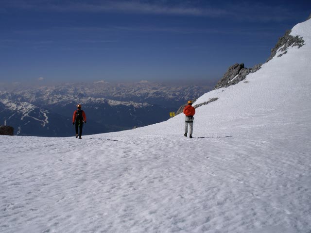 Axel und Andreas am Schladminger Gletscher