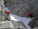 Axel und Andreas am Skywalk-Klettersteig