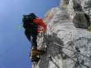 Andreas am Skywalk-Klettersteig